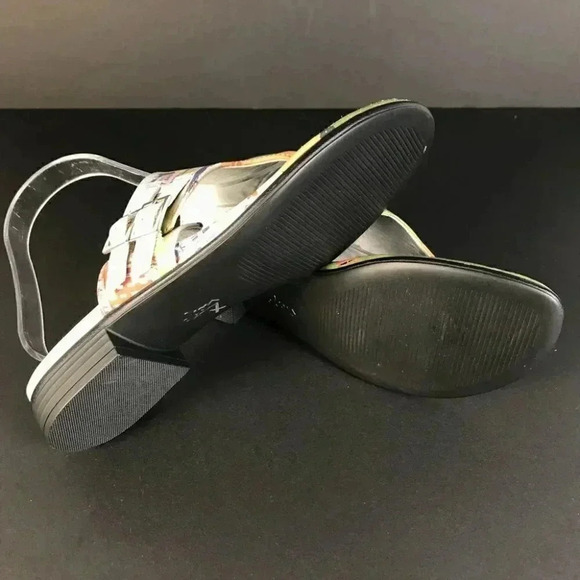 Icon leather sandals artsy  print - Picture 8 of 9